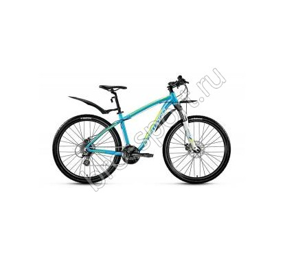 Велосипед Forward Agris Lady 2.0 Disc 27.5 (2017) Голубой