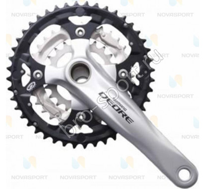 Шатун Shimano Deore М590 170 мм серебро EFCM590C422XS				