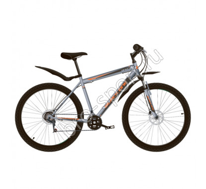 Велосипед Black One Onix 26 D серый/серый/оранжевый 2019-2020 37581 18' (H000016566)
